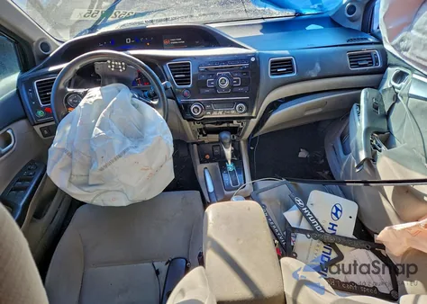 2013 Honda Civic Ex from USA, damaged, VIN 19XFB2F89DE014196